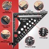 Preciva Carpenter Square Set - 7 inch Rafter Square, Belt-Mounted