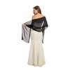 Shawl Scarve Wraps Soft Chiffon Lace Pashmina for Evening Dresses