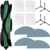 INF Zubehör für iRobot Roomba Combo Essential Y0112 Ersatzteile,1 Kopfbürste,4