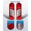 Chee Lyee Tail Lights Compatible with Ford Transit 150 250