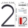 Fifod 6" Modern House Numbers Floating Stainless Steel Address House