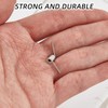 NICENEEDED 8 PCS Hair Claw Clip Spring Replacement Sliver, Clip