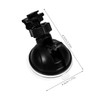 ULTECHNOVO Dash Cam Bracket, Plastic Mini Suction Cup Ball Head