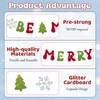 SerpizePaty Be Merry Christmas Banners for Inside, Pre-Strung Xmas Party