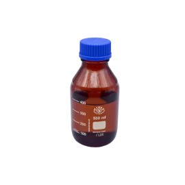Simax Laboratory Reagent Media  Bottle 500 ml Borosilicate Glass Amber