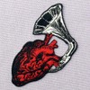 Let My Heart Be Heard Patch Embroidered Applique Badge Iron
