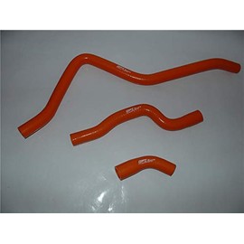 Silicone Radiator Hose Kit for Yamaha Raptor 660 YFM660 Radiator Hose Kit 2001 2002 2003 2004 2005 (RED)