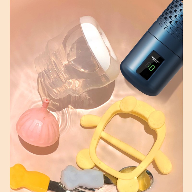 Fruit Washing Machine Digital Display Light Weight Vegetable Cleaner Purifier