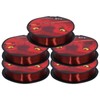 5Pcs 100M Nylon Lure Bait Fishing Line Wearproof Strong Toughness