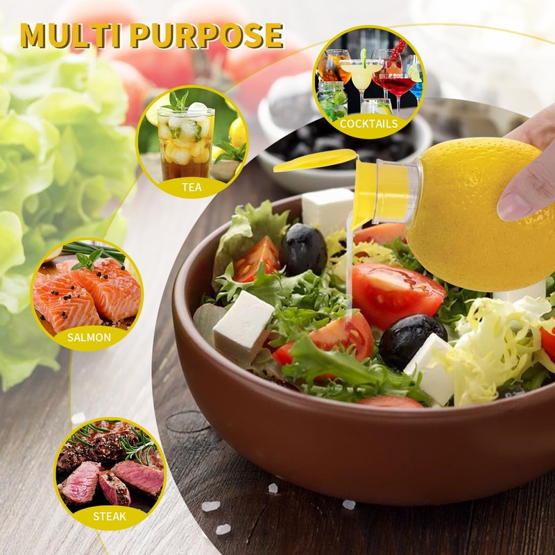 DOINEUFL Lemon Squeezers, Lemon Juicer, Lemon Juicer Squeezer, Lime Squeezer,