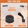Eapele Racing Fuel Jug Hose Kit with Hose Bender and