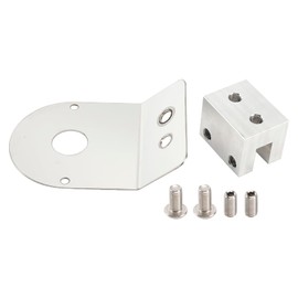 Areyourshop 45 Degree Universal Watermelon Light Mount Frame Bracket Angled Clamp Stainless Steel for Cars Trucks RVs, Custom Vehicle Light Mount