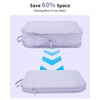 Ceneda Suitcase Organiser Packing Cubes Compression 7 Pieces, Suitcase Organiser