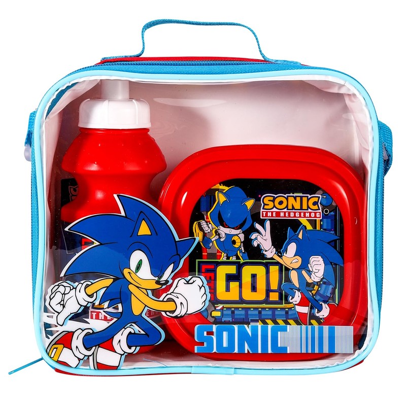 TDL Sonic Backpack & Sonic Lunch Box Set - Kids