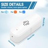 WiFi Vibration Sensor, Wireless Glass Break Detector, Mini Window Alarms