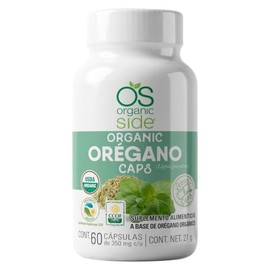 Organic Side - Orégano Orgánico - 60 Capsulas vegetales