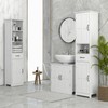 kleankin kleankin Pedestal Sink Storage Cabinet, Under Sink Cabinet, Bathroom