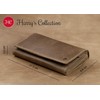Harrys-Collection Large Vintage Women's Purse with RFID Made of Buffalo