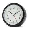 Acctim Neve Analogue Alarm Clock Non Ticking Sweep Quartz Luminous