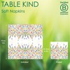 Talking Tables Table Kind Einweg-Servietten, weiche Papierservietten, Einweg-Servietten, Blumenmuster, für