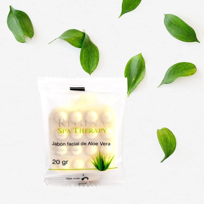 Regina Flow Pack Jabón Cuadrado Aloe Vera 20 Gr Amenidades