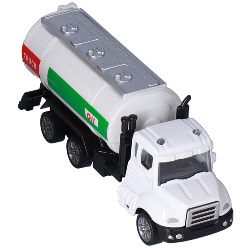 3pcs 1:50 Garbage Truck Models Set Plastic Alloy Sanitation Tanker