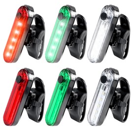 PORFOYO 6 Stück LED Navigationslichter Für Boote, Boots Navigationslichter, Boots-Navigations lichter Buglichter Led Bootslichter Wasserdichte Signalleuchte 4 Arten Blinkmodus, Für Marine Boot Yacht