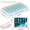 Large Monthly Pill Box Organiser 4 Week, Pill Boxes 1