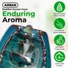 Anbar Backflow Incense Cones for Waterfall Burners and Holder. for