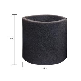 Washable 3pcs Vacuum Cleaner Foam Filters Replacement Kit Compatible for Vacmaster & for Genie Shop Vacuum Cleaner by Vicue