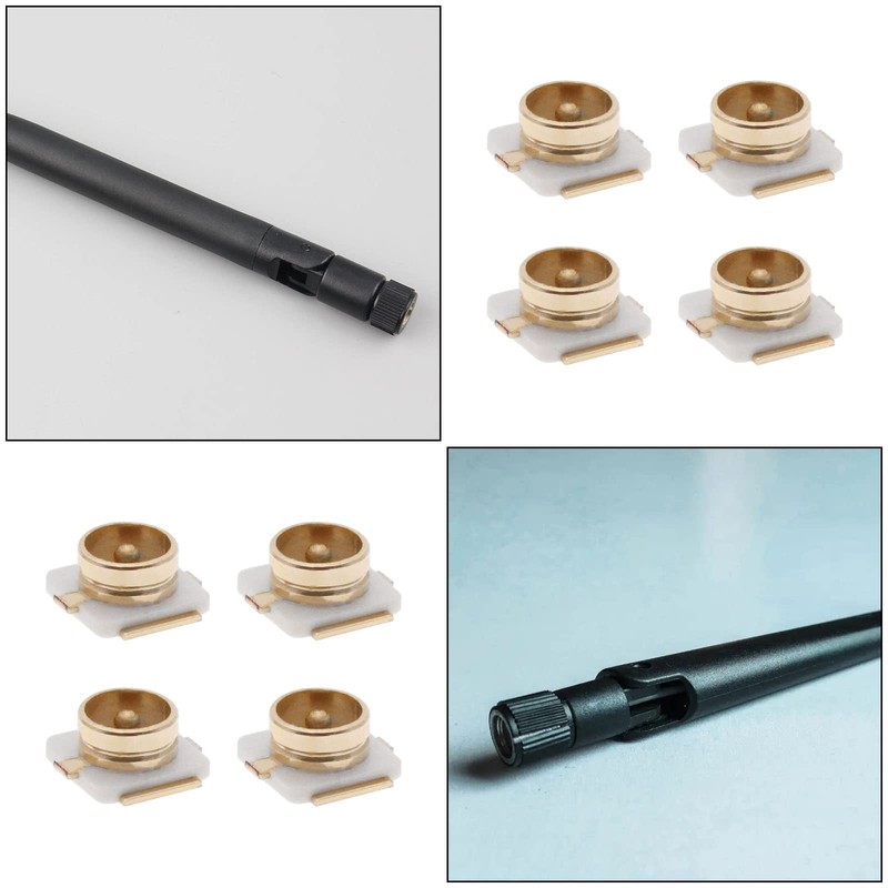 ECSiNG 80PCS IPX U.FL RF Coaxial Connector SMD SMT Solder
