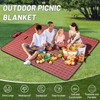 BAXIWUY Picnic Blanket, Beach Mat, Camping Blanket, Beach Blanket with
