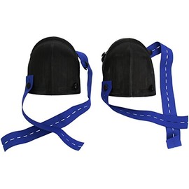 Nier House Knieschoner Harmonica with Textilriemen, Black, 13