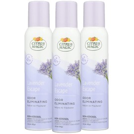 Citrus Magic Odor Eliminating Air Freshener Spray, Lavender Escape, 3-Ounce, Pack of 3