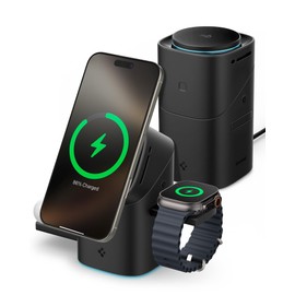 Spigen OneTap MagFit Qi2 3-in-1 Wireless Charger