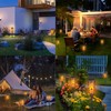 Toodour Solar Halloween Lights Outdoor, 6 Pack Solar Torch Lights