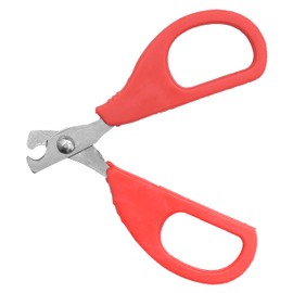 Vida Goods Cat Nail Clippers – Sharp Steel Claw Trimmer for Kittens, Cats & Small Pets. Safe Easy Nail Cutter with Precision Blades. Grooming Tool for Rabbits, Guinea Pigs, Birds, Puppies (Red)