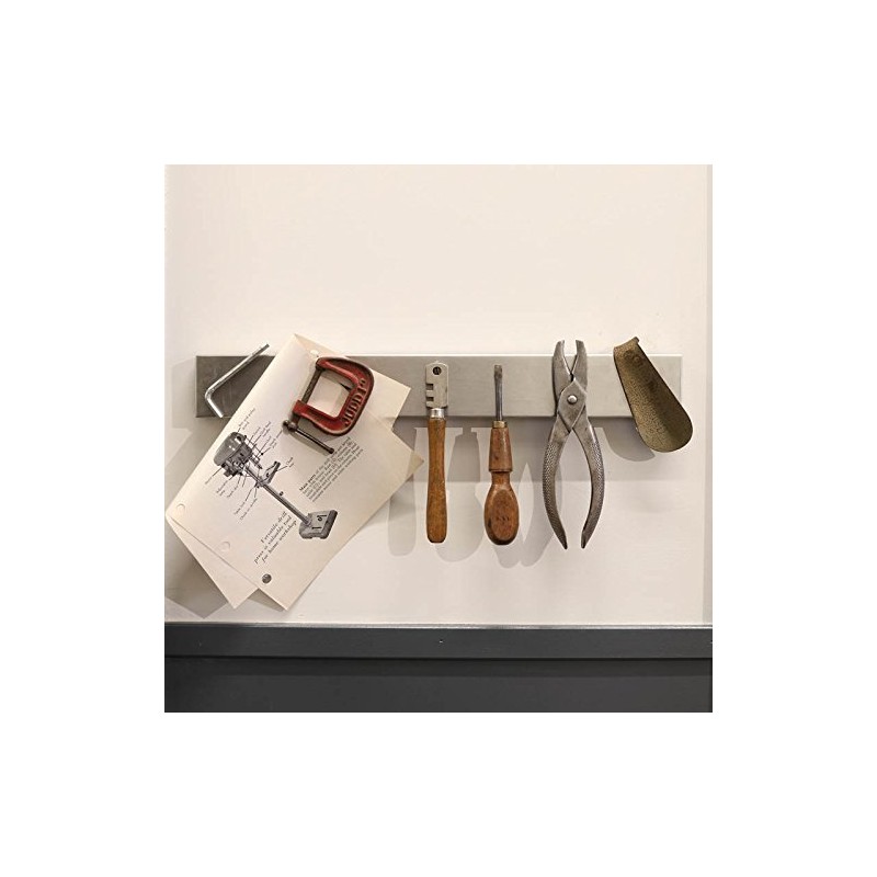 [Dalton] Stainless Magnetic Tool Holder 25 G655 – 750 – 25 Stainless Steel Tool Bar