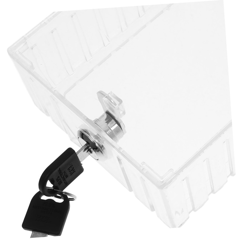 SHINEOFI Thermostat Protective Cover Key Hider Indoor Fits Clear Lock