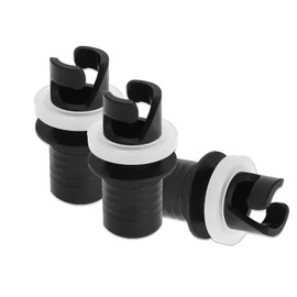 Sqxaldm Pack of 3 Inflatable Boat Valves Hose Adapter Plug Air Pump Hose Replacement Accessories Sup Pump Adapter Surfboard Accessories Leak-Proof Kayak Pump Valve Adapter for Inflatable Boat Kayak