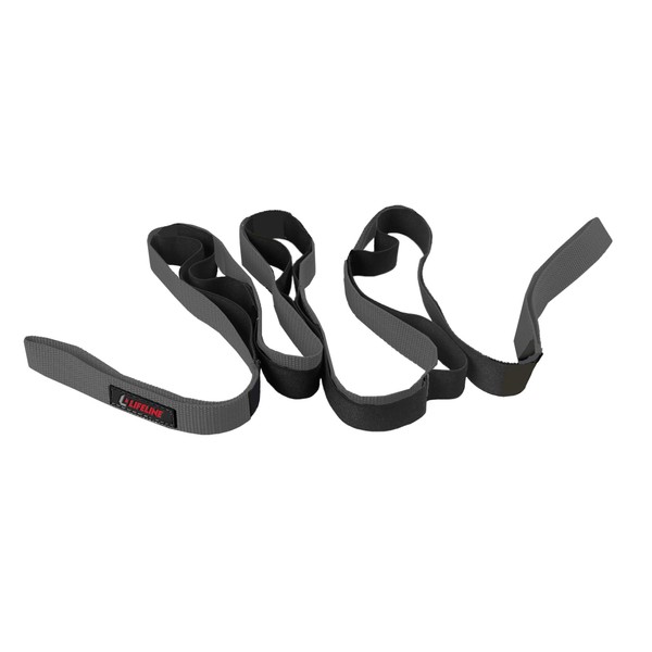 Lifeline Stretching Strap for Increased Mobility,Black