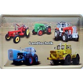 vielesguenstig-2013 Blechschild 20x30cm gewölbt - Landtechnik Landwirtschaft RS09 Brockenhexe ZT303 Dutra K700