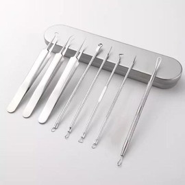 [아우트_61]고급 피지 압출기 압출 피지제거 8종 1세트 [OUT_61] Premium Pore Extractor 8-Piece Set