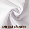 Handkerchiefs for men,Pure Cotton Soft white Handkerchieves