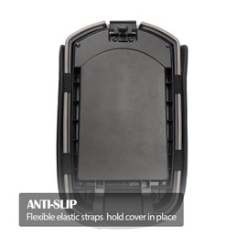 Center Console Cover Pad for Toyota Rav4 2006-2012, Custom Middle Console Lid Protector, Armrest Cover for Car, Vegan Leather, Interior Accessories