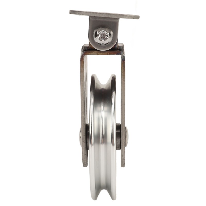 Pulley Wheel Bidirectional Rust Proof Silent Rotation Traction Wheel for