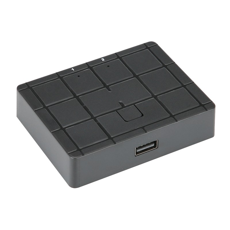 2-Port Switcher 2-in 1-out Converter USB Printer Computer Sharing U