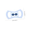 FOMIYES Yoga Massage Roller Compact Yoga Training Ring Back Neck