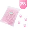 Miuffue 300 Pcs Glue Rings Smart Glue Holder for Eyelash