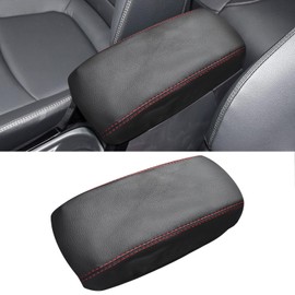 SUNBREATH Compatible with Center Console Armrest Cover for Toyota Corolla Cross 2022 2023 2024 2025 Leather Arm Rest Storage Box Lids Cushion Protector Pad